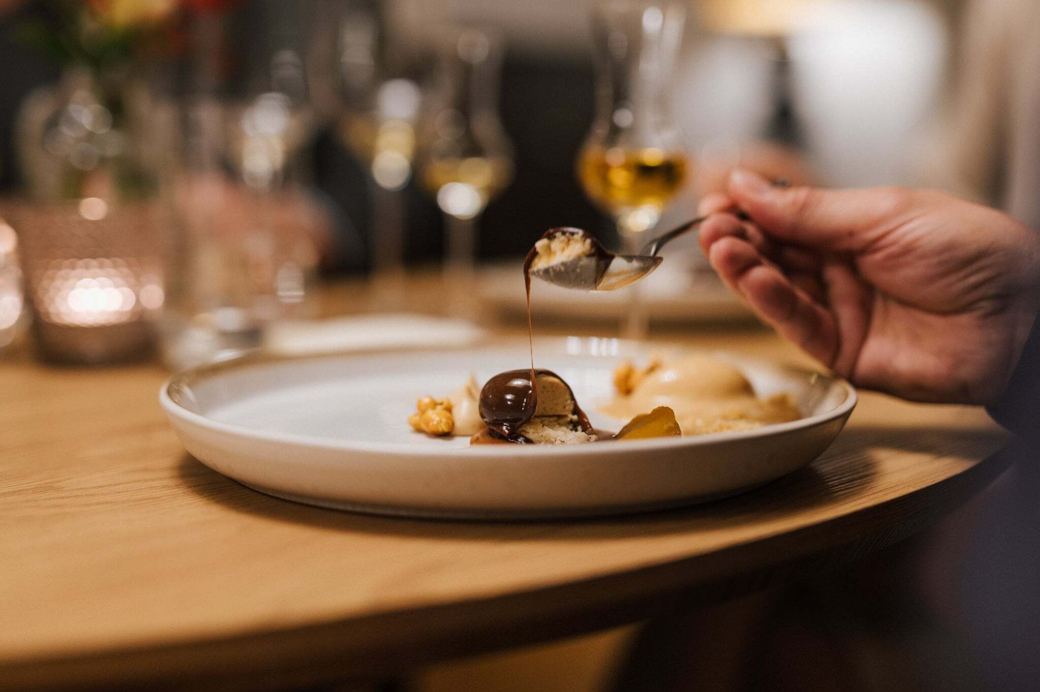 5-chodové menu s vinným párováním - Degustace v Restauraci Chateau Trnová