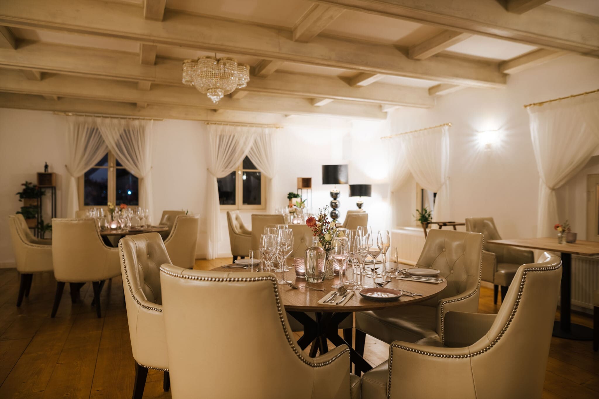 5-chodové menu s vinným párováním - Degustace v Restauraci Chateau Trnová