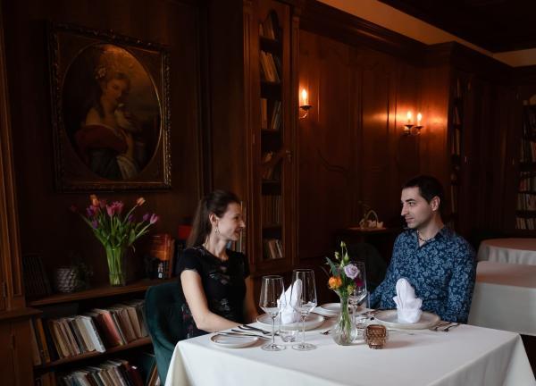 Romantischer Aufenthalt mit Abendessen im Schloss Trnová